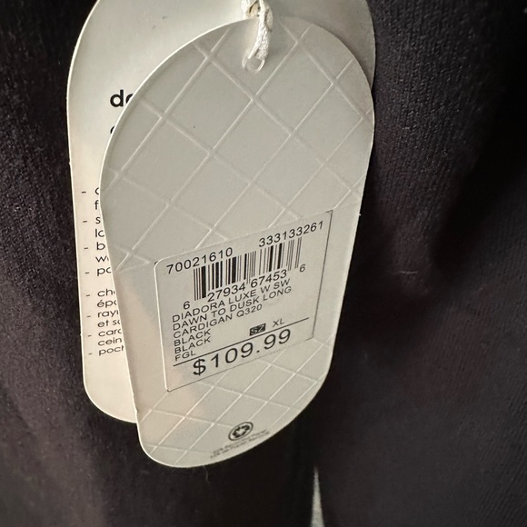 Brand new with tags long black sweater - Picture 3 of 6